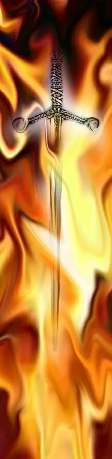 Longsword in Flames